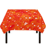 Salmon Roe Print Tablecloth