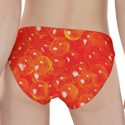 Salmon Roe Print Women's Panties