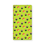 Salmon Sushi And Rolls Pattern Print Baby Crib Sheet