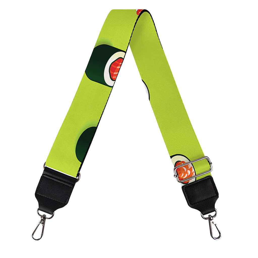 Salmon Sushi And Rolls Pattern Print Bag Strap