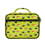 Salmon Sushi And Rolls Pattern Print Briefcase Bible Bag
