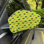 Salmon Sushi And Rolls Pattern Print Car Side Mirror Covers