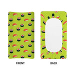 Salmon Sushi And Rolls Pattern Print Changing Pad Cover