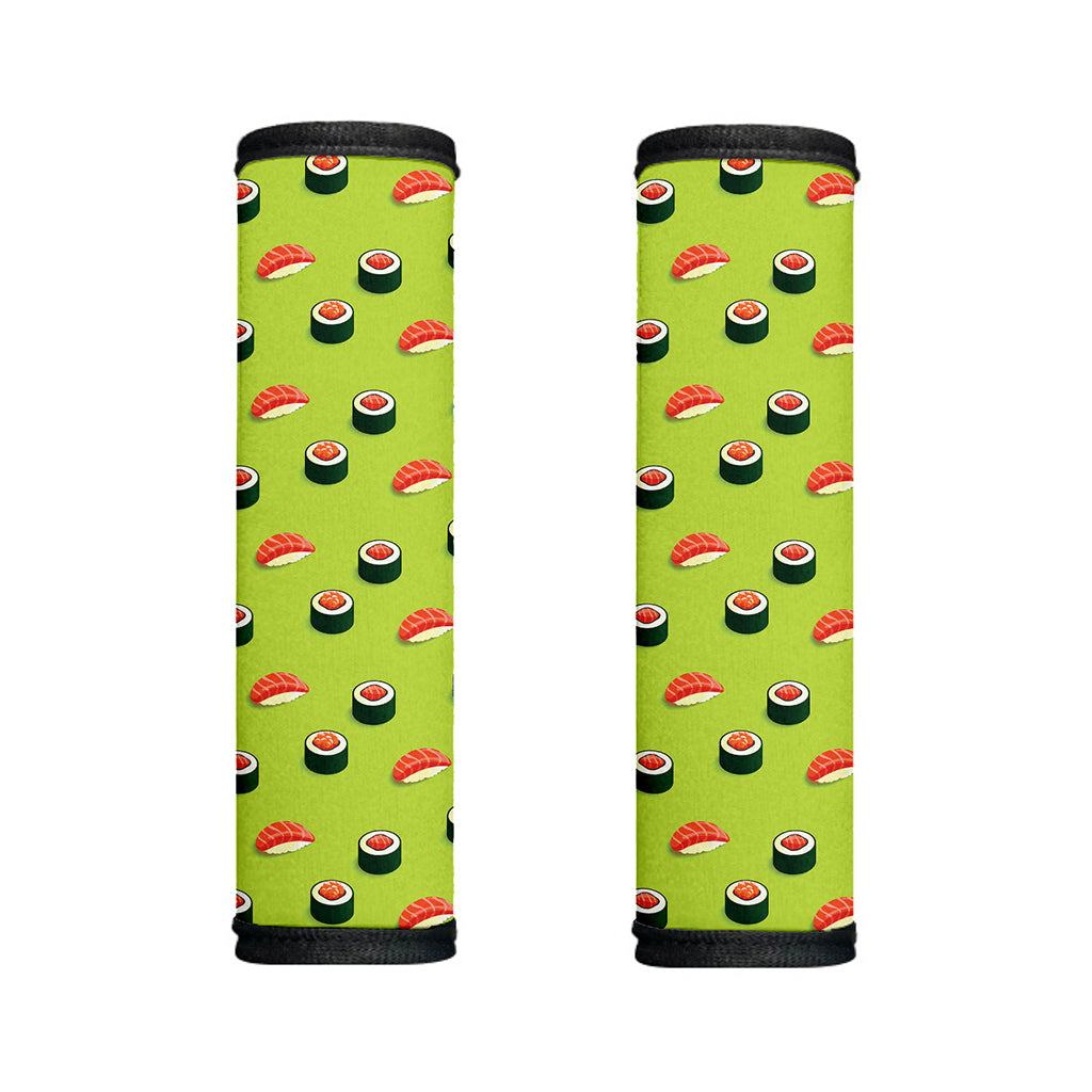 Salmon Sushi And Rolls Pattern Print Handle Covers