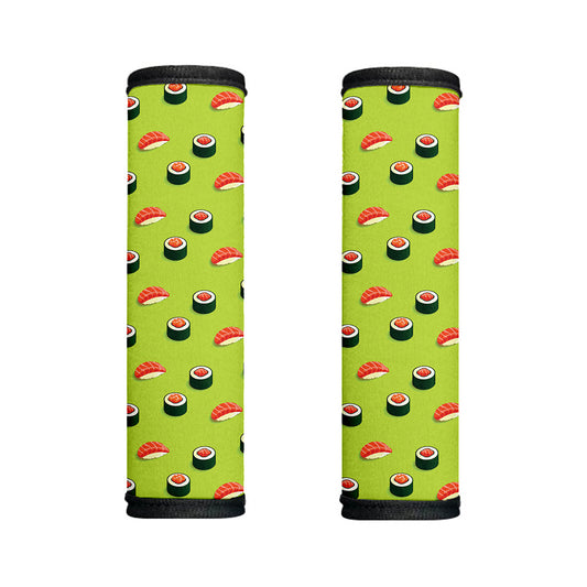 Salmon Sushi And Rolls Pattern Print Handle Covers