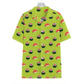 Salmon Sushi And Rolls Pattern Print Hawaiian Shirt