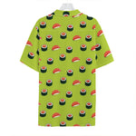 Salmon Sushi And Rolls Pattern Print Hawaiian Shirt