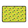 Salmon Sushi And Rolls Pattern Print Kitchen Mat