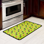 Salmon Sushi And Rolls Pattern Print Kitchen Mat