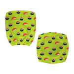 Salmon Sushi And Rolls Pattern Print Office Chair Cover