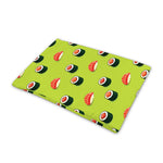 Salmon Sushi And Rolls Pattern Print Pet Cooling Mat Cover