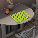 Salmon Sushi And Rolls Pattern Print Placemat