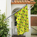 Salmon Sushi And Rolls Pattern Print Polyester Flag