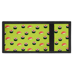 Salmon Sushi And Rolls Pattern Print Trifold Wallet