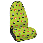Salmon Sushi And Rolls Pattern Print Waterproof Car Seat Cover
