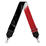 Samurai And Crow Print Bag Strap