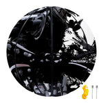 Samurai And Crow Print Basketball