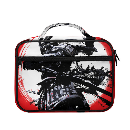 Samurai And Crow Print Briefcase Bible Bag