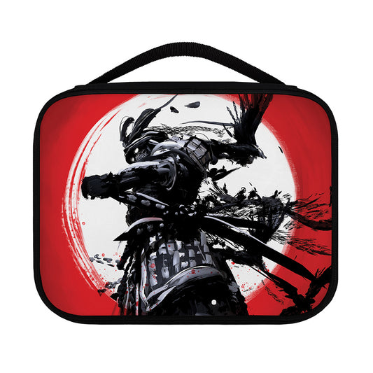 Samurai And Crow Print Classic Bible Case