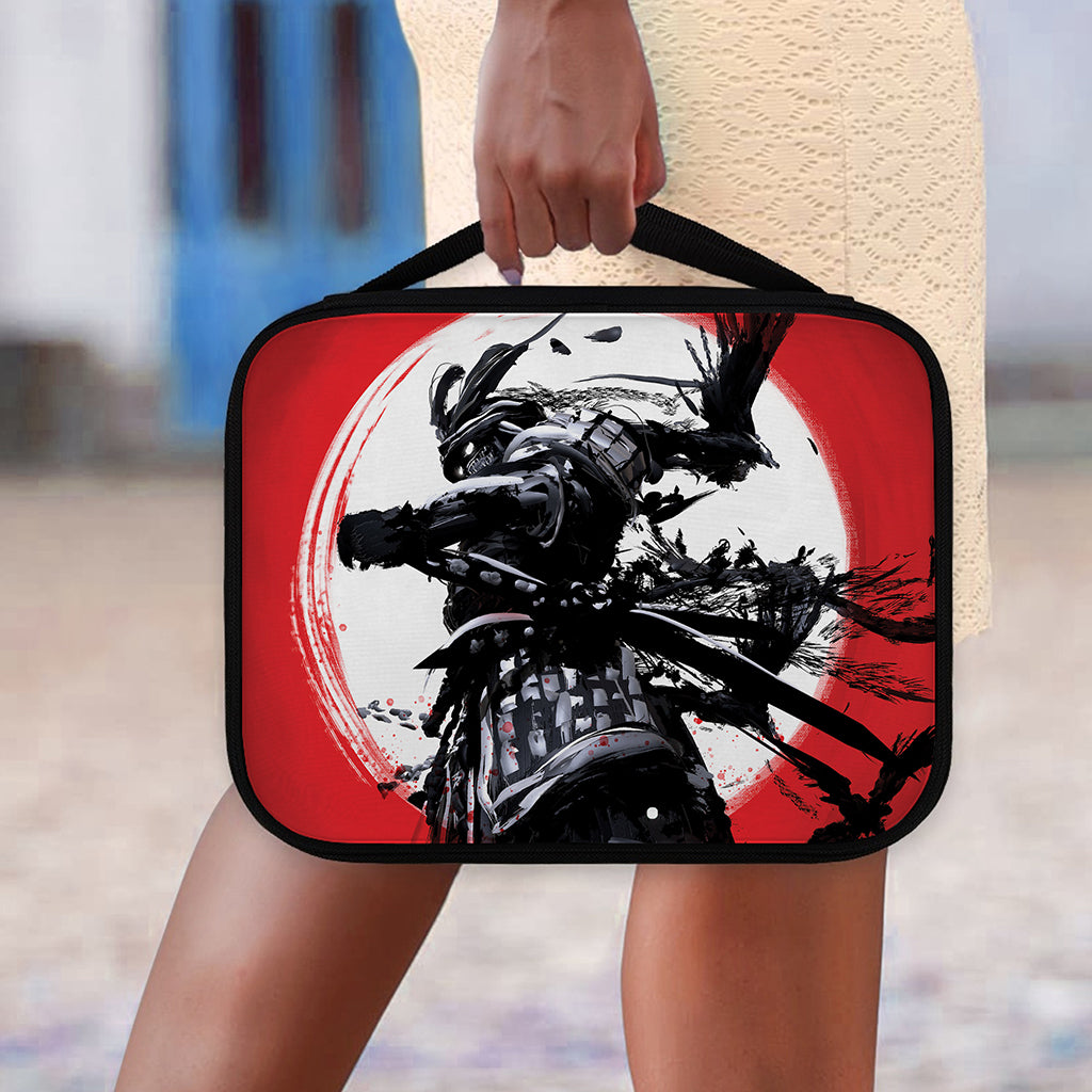 Samurai And Crow Print Classic Bible Case