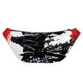 Samurai And Crow Print Fanny Pack