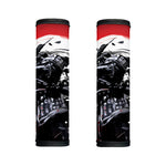 Samurai And Crow Print Handle Covers