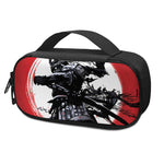 Samurai And Crow Print Insulin Cooler Travel Case