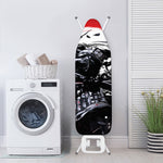 Samurai And Crow Print Ironing Board Cover