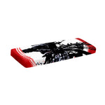 Samurai And Crow Print Piano Keyboard Cover