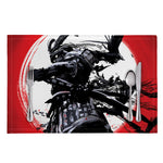 Samurai And Crow Print Placemat