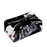 Samurai And Crow Print Rectangle Tissue Box Cover