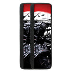 Samurai And Crow Print Refrigerator Handle Covers