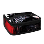 Samurai And Crow Print Small Lunch Bag