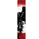 Samurai And Crow Print Table Runner