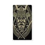 Samurai Warrior Mask Print Baby Crib Sheet