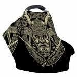Samurai Warrior Mask Print Baby Seat Cover