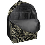 Samurai Warrior Mask Print Backpack