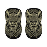 Samurai Warrior Mask Print Bar Stool Covers