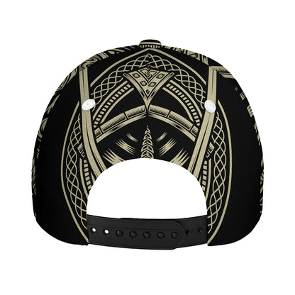 Samurai Warrior Mask Print Baseball Cap