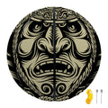 Samurai Warrior Mask Print Basketball