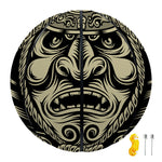 Samurai Warrior Mask Print Basketball