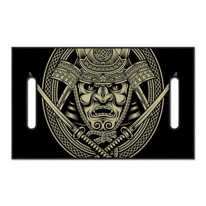 Samurai Warrior Mask Print Golf Cart Seat Cover