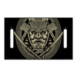 Samurai Warrior Mask Print Golf Cart Seat Cover