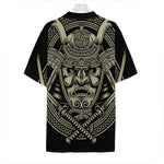 Samurai Warrior Mask Print Hawaiian Shirt