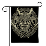 Samurai Warrior Mask Print House Flag