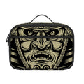 Samurai Warrior Mask Print Portable Lunch Bag