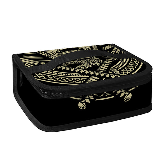 Samurai Warrior Mask Print Small Lunch Bag