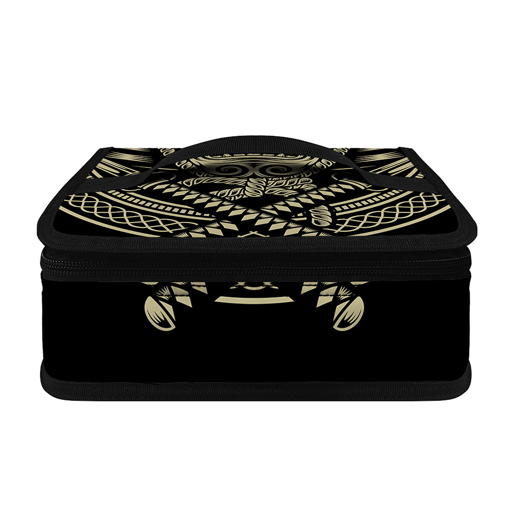 Samurai Warrior Mask Print Small Lunch Bag