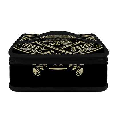 Samurai Warrior Mask Print Small Lunch Bag