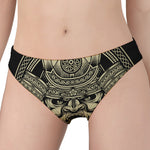 Samurai Warrior Mask Print Women's Panties